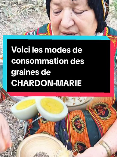 Réponse à @amineff424 En réponse à vos questions, Voici les modes de consommation des graines de chardon-Marie, les posologies recommandées et les contre-indications. @Ferhat Imlas @ali.boutata @Zora Larousse On rappelle que les graines de silybe de Marie ( Silybum marianum ) sont principalement consommées pour leurs bienfaits sur le foie, grâce à leur teneur en silymarine, un complexe antioxydant et hépatoprotecteur. --- Modes de consommation et posologie : 1 Gaines entières broyées ou moulues