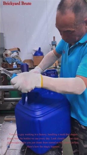 How plastic bottles are made factory process