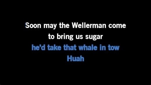 Karaoke Wellerman - The Longest Johns - CDG, MP4, KFN - Karaoke Version