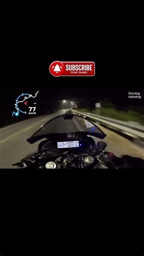 Long Distance Motorcycle Ride Through Scenic Routes#yamahar15 #shorts #drive #relaxing