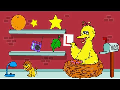 Sesame Street Letters To Big Bird Kids Games Preschool Fun Activities
