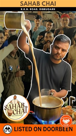 DOORBEEN Search - Dibrugarh Market on Instagram: "SAHAB CHAI - Tea Stall | DIBRUGARH ASSAM BizID: SB911806DB270 Shoot Date: 28/11/2025 Category: FOOD CART Sub-Category: Tea Stall Store Name : SAHAB CHAI Store Owner/Manager : Sahid Ali Store Address : RKB PATH, Dibrugarh, Assam Store Mobile : 8486609378 Store Specialty : Signature style Delicious Malai Chai, Sandwich, Snacks and more DOORBEEN Acquaintance Keyword : NA _____________________ www.doorbeensearch.com The Online Local Business Director