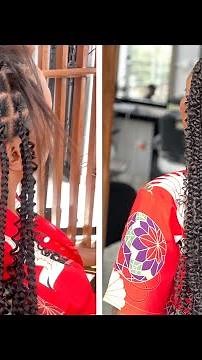 Gypsy Boho Braids Tutorial with Renee Curls crochet | Goddess braids