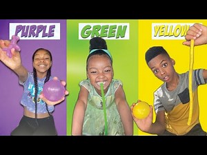 ONE COLOR FIDGET SHOPPING CHALLENGE!! **NO BUDGET**