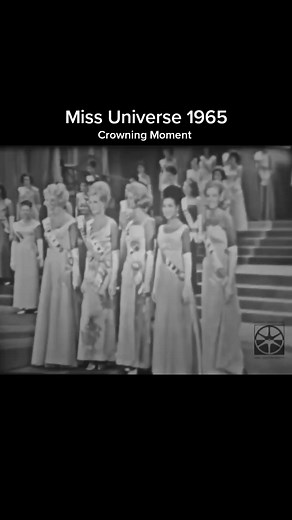 MISS UNIVERSE 1965 CROWNING MOMENT #missuniverse