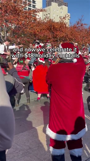 SantaCon was founded by anti-consumerist anarchists, and now we celebrate it with $18 cocktails