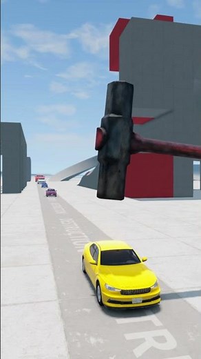 A large sledgehammer. hammer vs car destruction