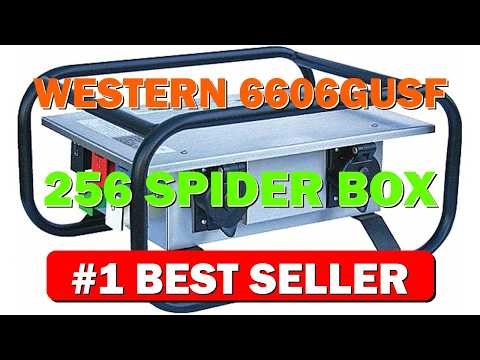 WESTERN 6606GUSF-256 Spider Box Input 200A 120/208V Cam Type Output 6 50A - B0BHX5PW24