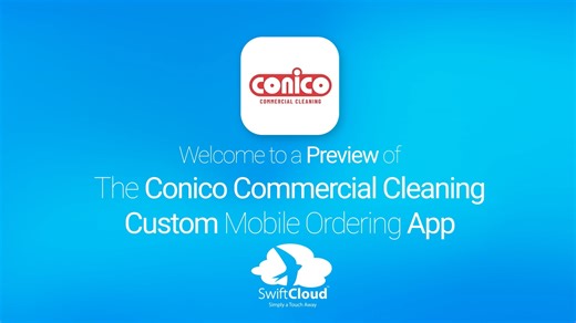 Conico Commercial Cleaning - Mobile App Review - CON883W