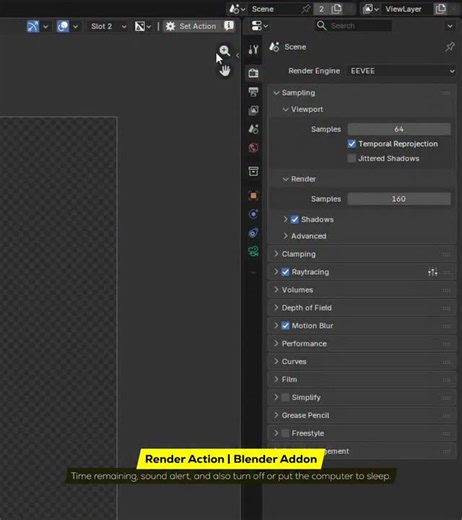 Wanderson Magalhães | 🔥 FREE ADDON - Estimated Rendering Time And Audible Alert 🔥 This add-on helps you track how much rendering time remains, and lets you... | Instagram