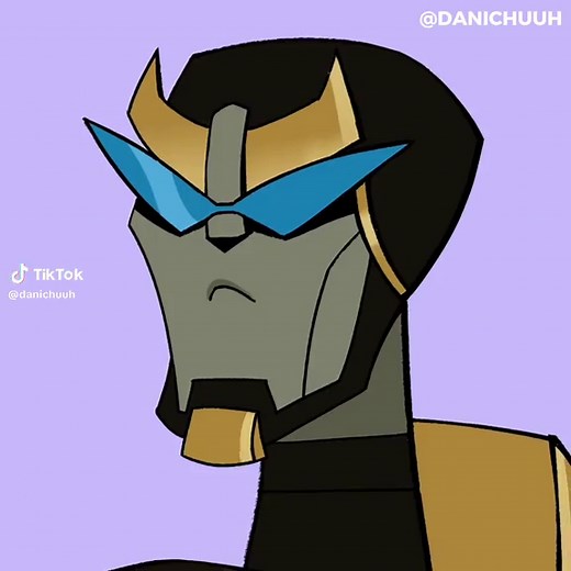 Transformers Animated Prowl Drawing Process