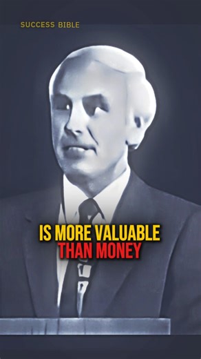 ⚠️⚠️ The only currency that never refills. #JimRohn #Motivation #Mindset #Success