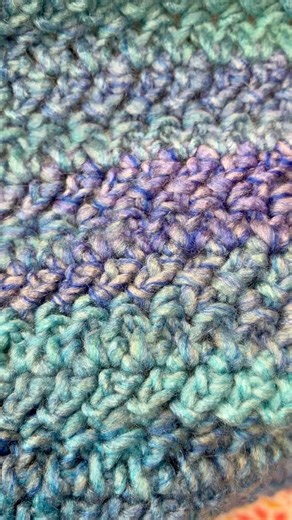 Learn Herringbone Double Crochet Stitch Crochet Pattern Free PDF Red Heart Roll With it #crochet