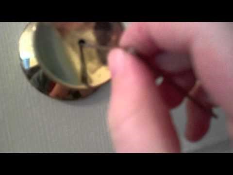 How to unlock a door with a Bobby pin
