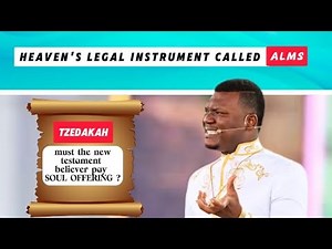 THE CHRISTIAN WAY OF GIVING ALMS | PASTOR OBED OBENG-ADDAE |