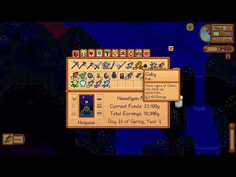 Goby fishing guide, where to catch this new Fish - Stardew Valley 1.6