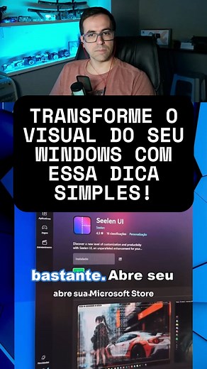 11K views · 152 reactions | Transforme o visual do seu Windows com essa dica simples! @libertytgp Com essa dica rápida, você vai mudar totalmente o visual do seu PC e deixar tudo com a sua cara! #windows #tecnologia #personalização #dicatech #customização #pcgamer #eurekatech #windows10 #windows11 #setup #tutorial #computador #trucotech #videoscurtos | Eureka Tech | Facebook