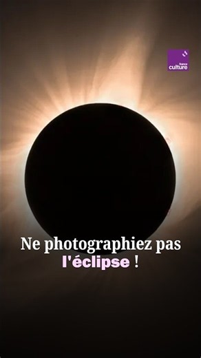 Don't photograph the eclipse!