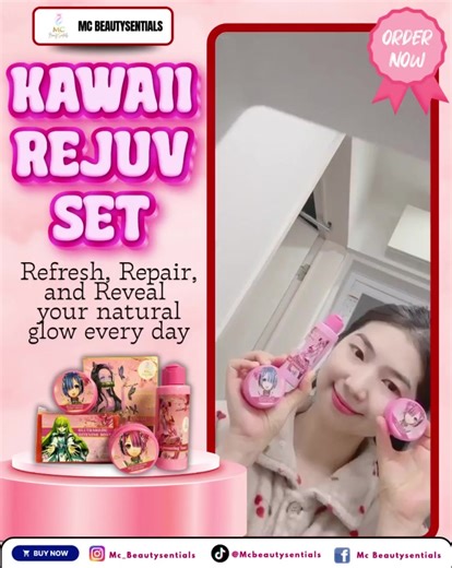 KAWAII Rejuvenating Set for Perfect Skin Glow