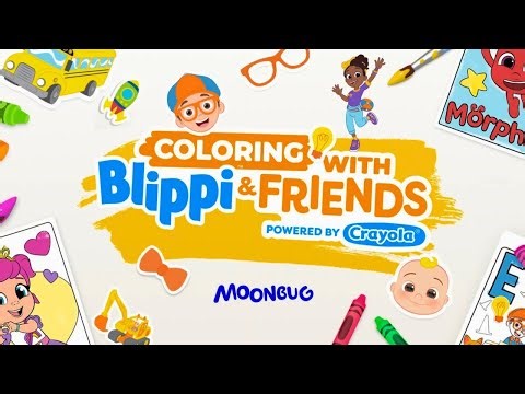 Coloring with Blippi & Friends Gameplay Android iOS