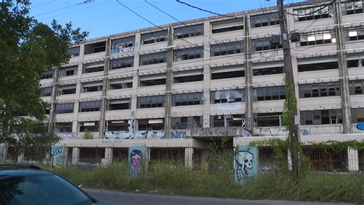 New Orleans officials conduct sweep ahead of Bywater Naval Base demolition