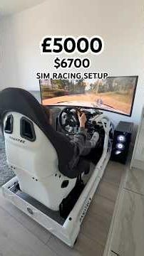£5000 Sim Racing Setup #fanatec #simracing #clubsport #pcgaming