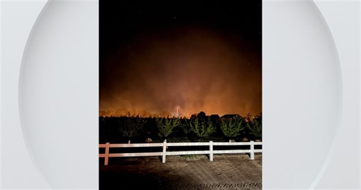 Colorado farm uses nearly 100 campfires to save orchard from spring freeze