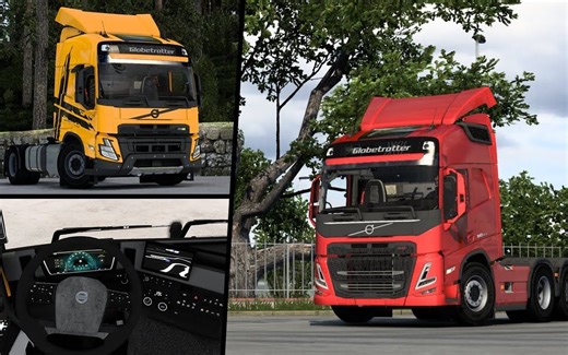 【YouTube】欧卡2付费mod_沃尔沃FM/FMX 2022|[ETS2 v1.46] Volvo FM / FMX 2022 by Virtual Ser
