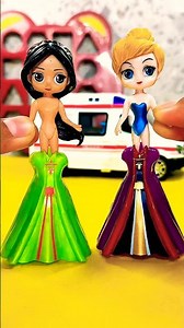 JASMINE - SUPER TINKER BELL PRINCESS DISNEY SATISFYING ASMR VIDEO 😇🛖#shorts #toys #disney