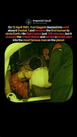 First Man in Space Changed the World Forever #shorts #history