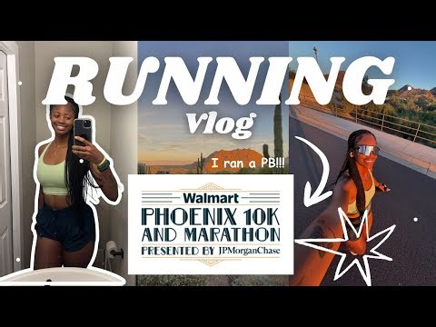 Phoenix Half Marathon 2025 | Running Vlog, Winter Arc Training, New PB