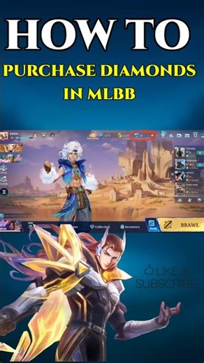 How To Purchase Diamond In Mlbb #mobilelegends #mlbb #ml5v5