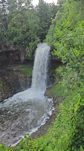 Minnehaha falls, Minnesota, Minneapolis, USA