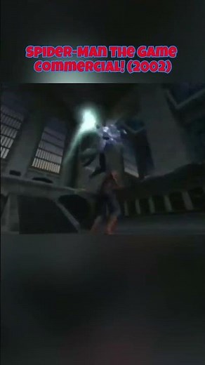 Spider-Man The Game Commercial! (2002) #spiderman #fyp
