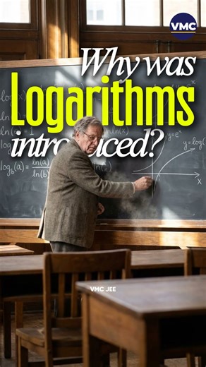Why was Logarithm introduced? Explained by VMC JEE