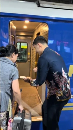 “Wait until you see the Suite Class on Indonesian trains.”