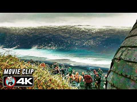 Tsunami Drowns World Population Scene | GREENLAND 2: MIGRATION (2026) Movie CLIP 4K