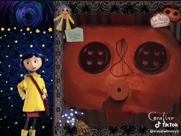Coraline Moodboard: Visual Whimsy Inspiration