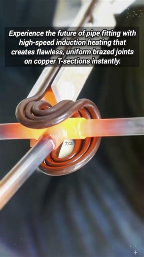 High Speed Induction Brazing For Perfect Copper Pipe Connections