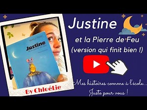 JUSTINE et la Pierre de Feu de M. Pfister - Mes lectures d'histoires pour enfants comme à l'école !
