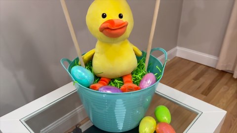 Dollar Store Easter Basket Hack