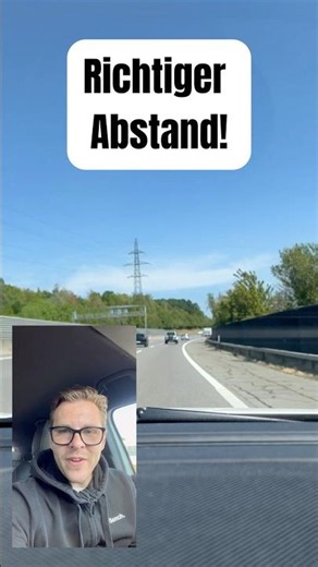 Richtiger Abstand – so lernst du es von Anfang an! 🚗 Fahrschule Bern