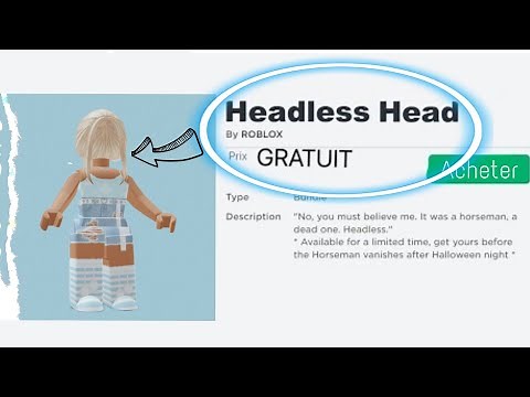 TUTO - 2 ASTUCES POUR NE PLUS AVOIR DE TÊTE GRATUITEMENT 😱// NO FAKE// AMMY GAMING ROBLOX