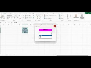 Alimenter un Combobox VBA depuis une feuille Excel