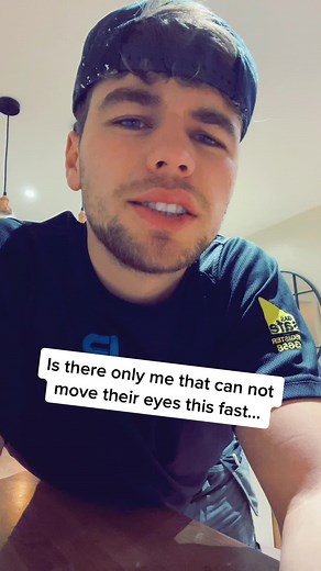 Struggling to Move My Eyes Fast: A Personal Experience
