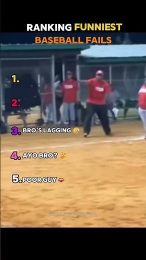 Ranking The Worst Baseball Fails! #baseball #fails