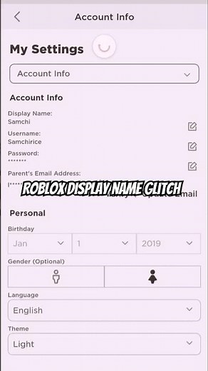Roblox display name glitch
