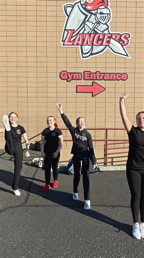 Game day vibes! Check out our 8th grade cheerleaders getting ready to cheer on the team. ​#GameDayReady #CheerSquad #MiddleSchoolCheer #LetsGo #SchoolPride | Lincoln Middle School