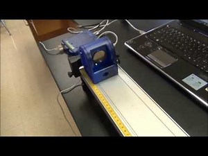 Pasco Motion Sensor It's Mass Affect Lab F=ma in HD