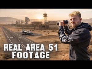 REAL Footage Of Area 51 - We Were Followed (This Felt Illegal)